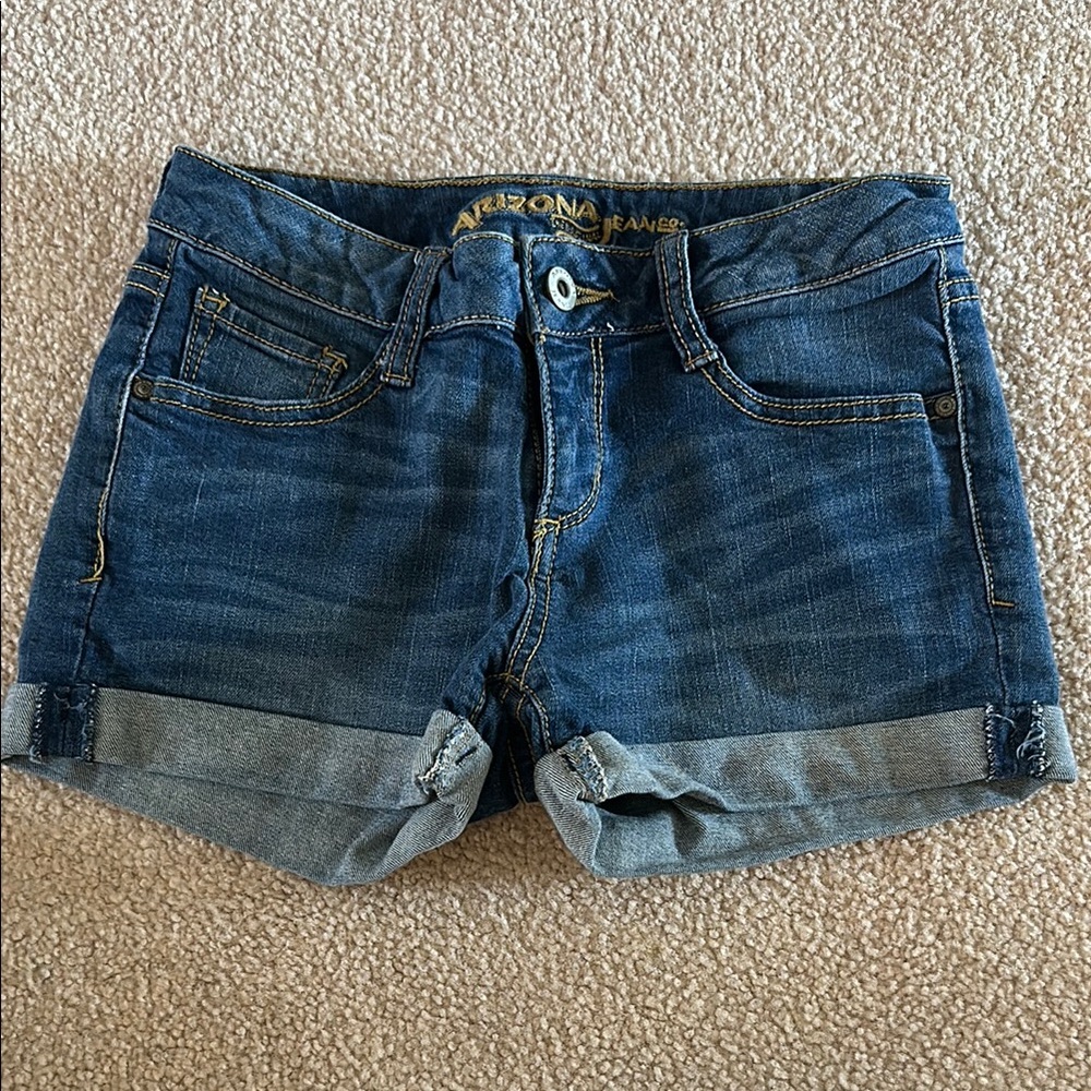 Arizona Jean Company Blue Jean Shorts Classic Casual Style